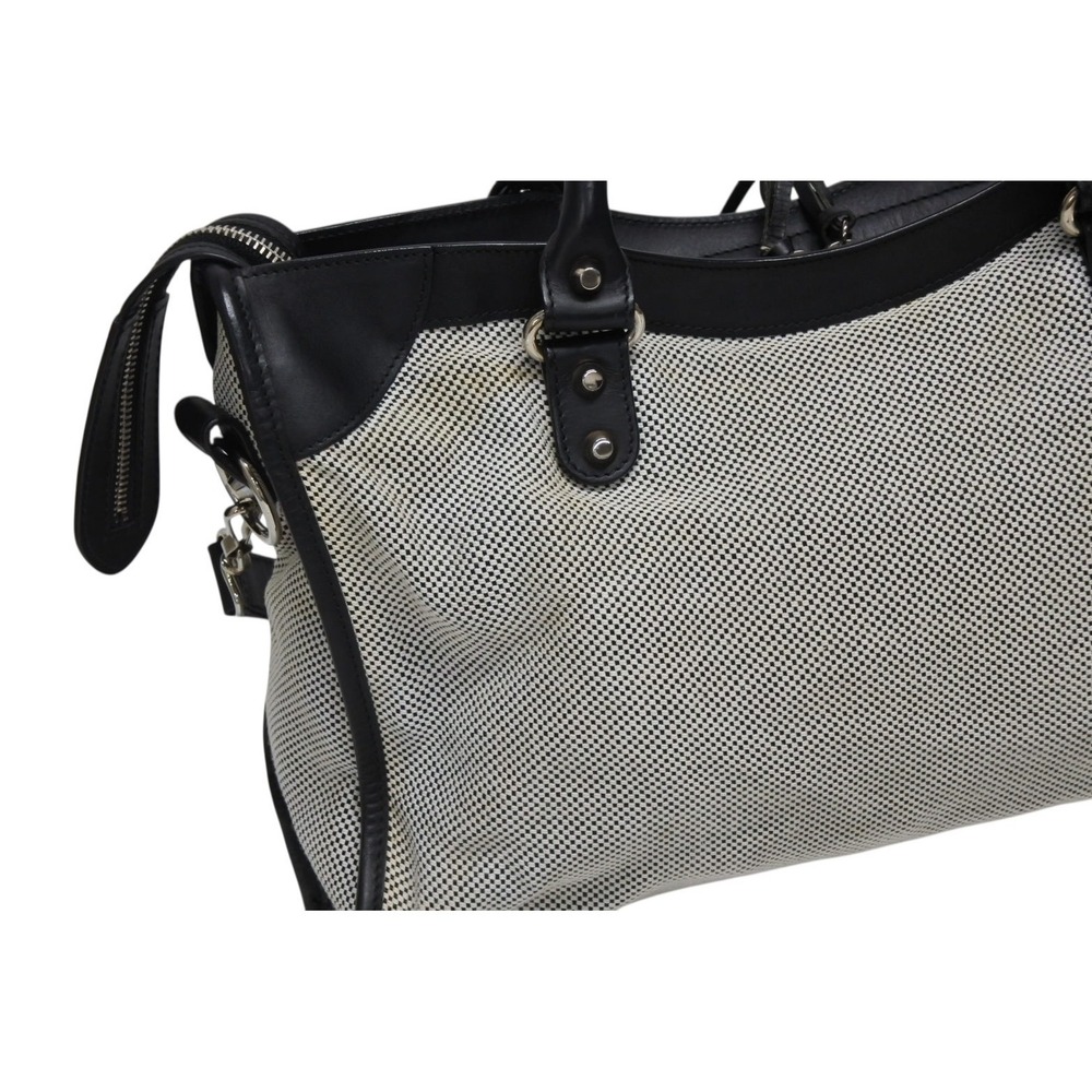 Balenciaga Bag Giant White City Black - Picture 9 of 10